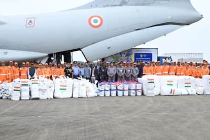 एनडीआरएफ की टीम