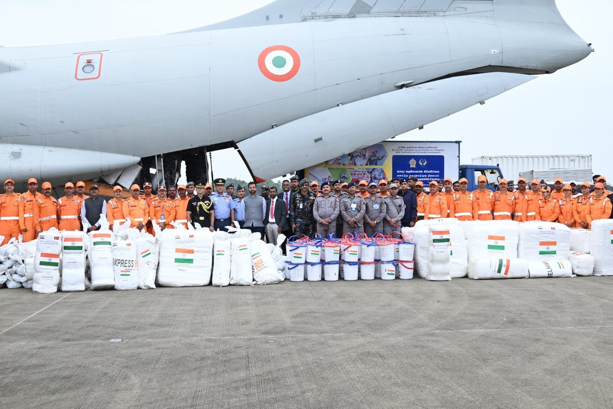 Cyclone Ditwah NDRF team carried out large-scale relief and rescue operations in Sri Lanka