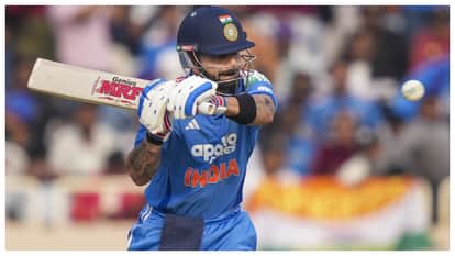 IND vs SA 1st ODI Security Breach Fans Touched Feet after Virat Kohli Century Ranchi Stadium