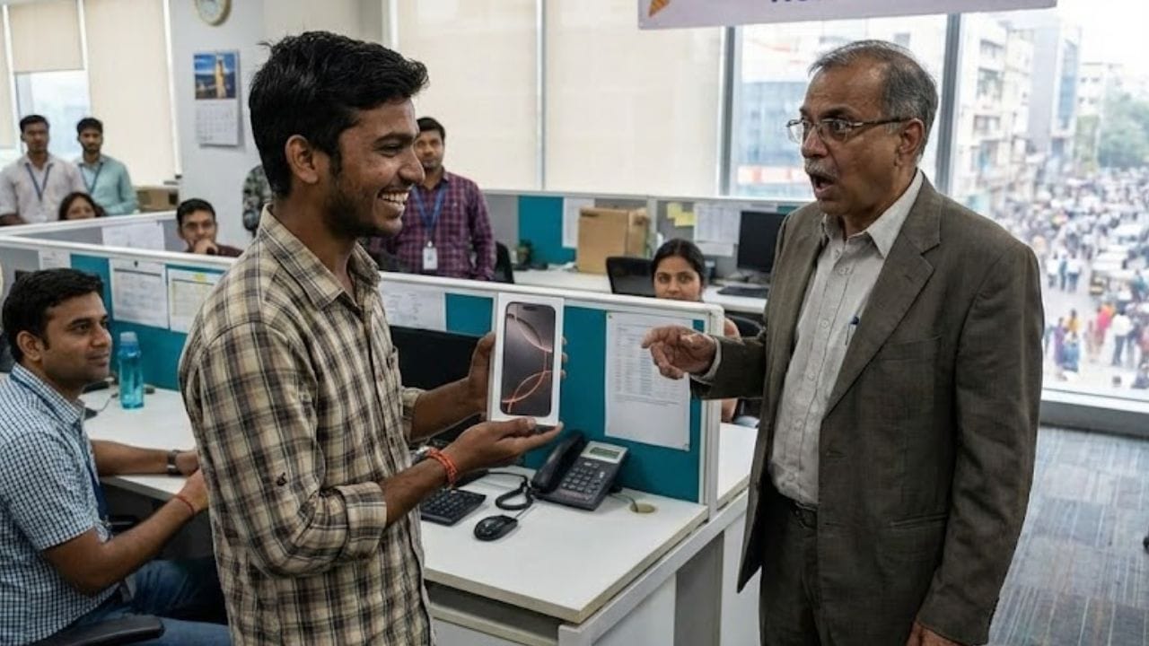 employee buys 70k iphone on 26k salary shocked company owner post on x sparks financial debate