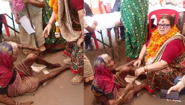 Kanpur Mayor shows sensitivity at Janta Hi Janardhan camp assures elderly woman of free knee surgery