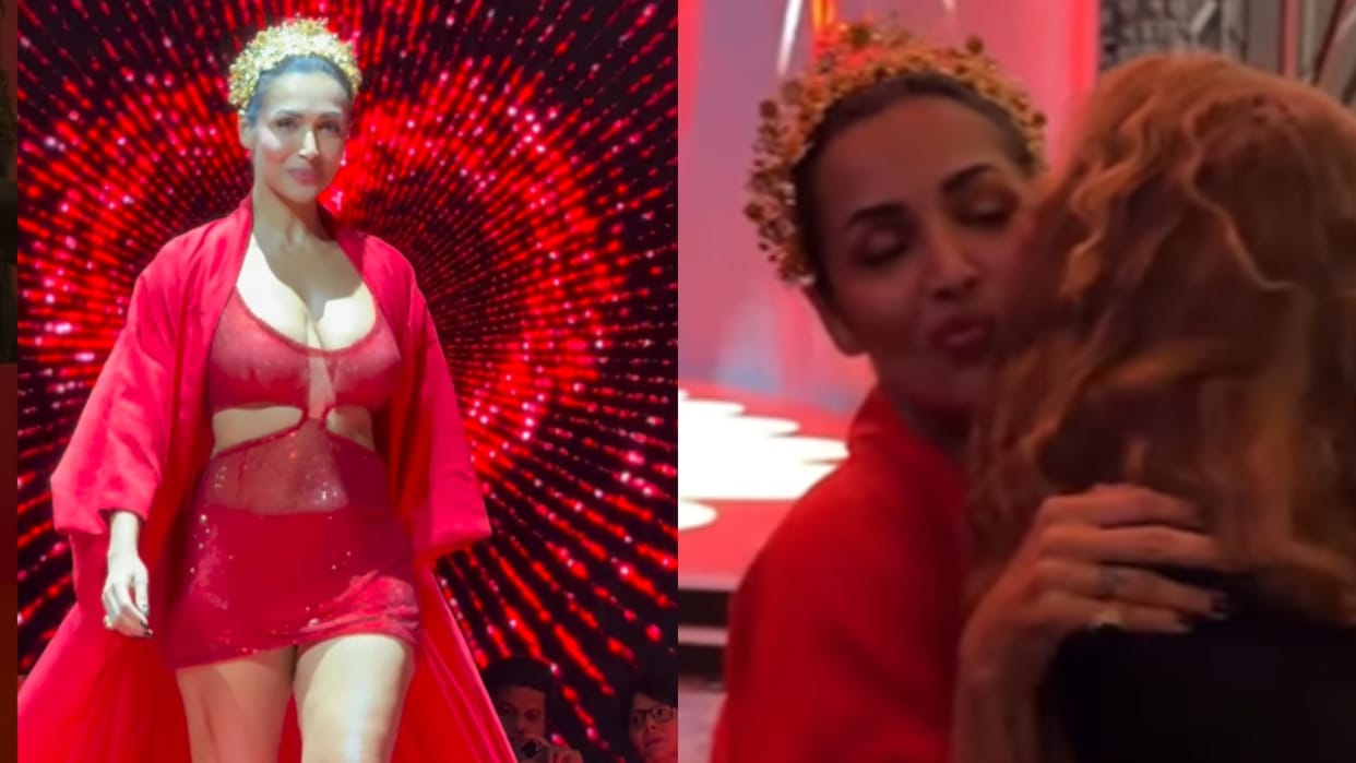Malaika Arora And Salman Khan Rumoured Girlfriend Lulia V Vantur Meet Video Viral