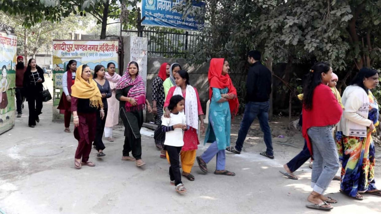 Delhi MCD By-Elections 2025 Voting Live Updates: Polling Underway in 12 Wards, BJP, AAP and Congress