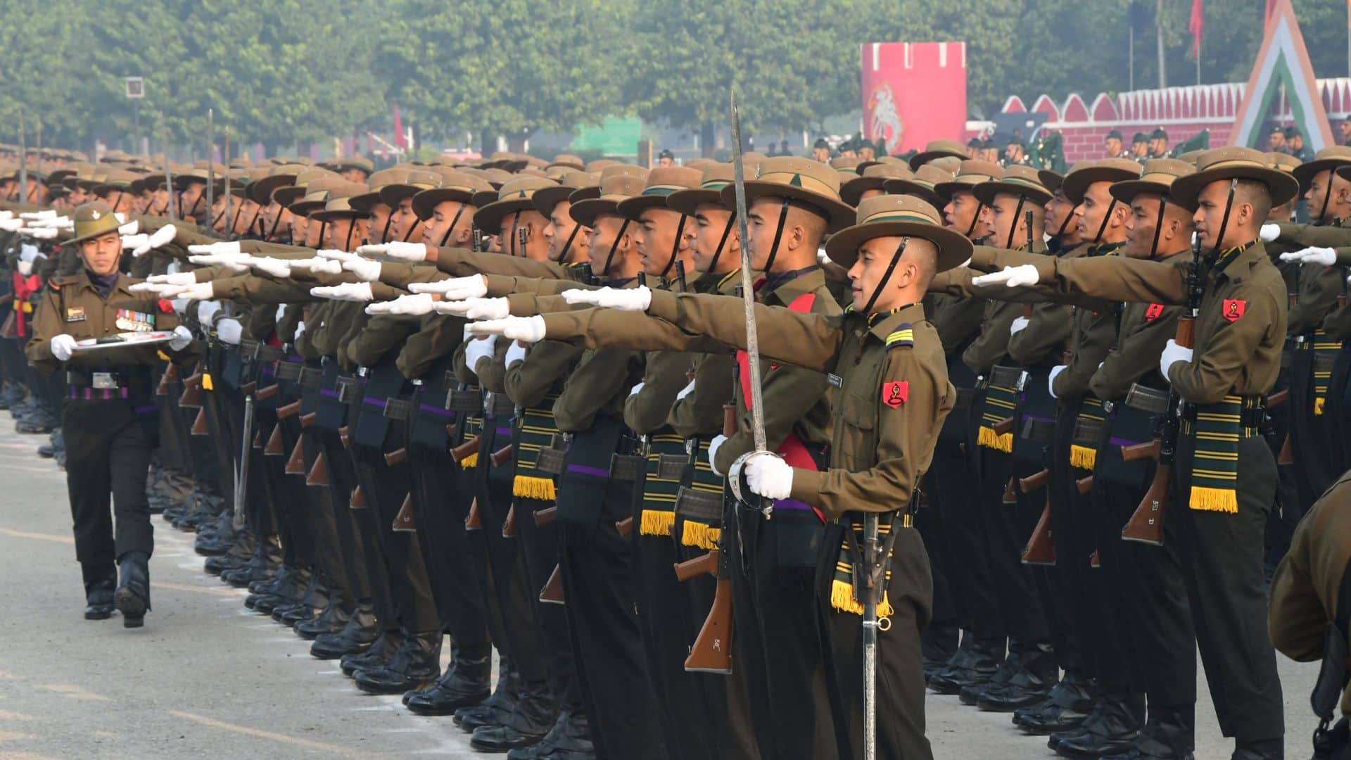 After 21 weeks of rigorous training 353 Agniveers took oath of Gita and were honored see photos in varanasi