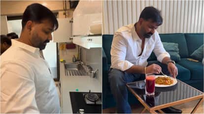 Bhojpuri Power Star Actor Pawan Singh making Noodle in desi Style video Goes Viral