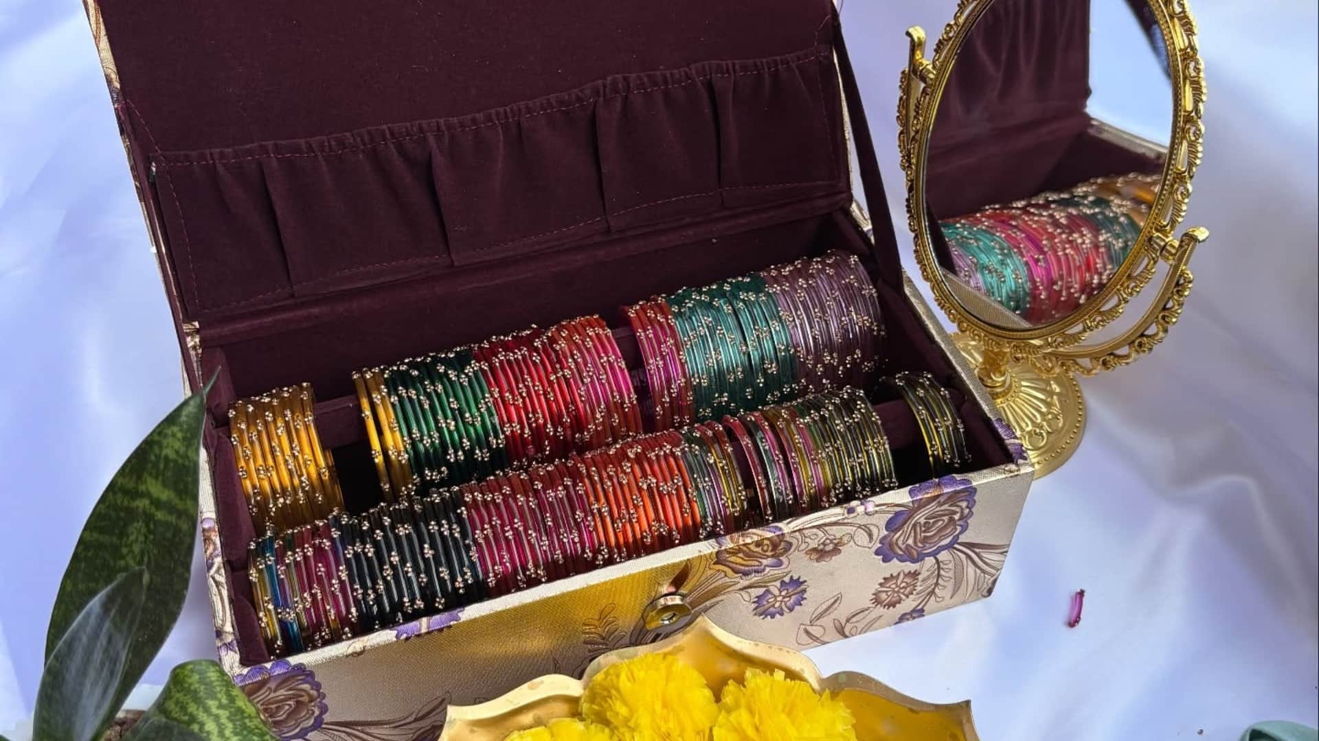 latest collection for rain drops bangles