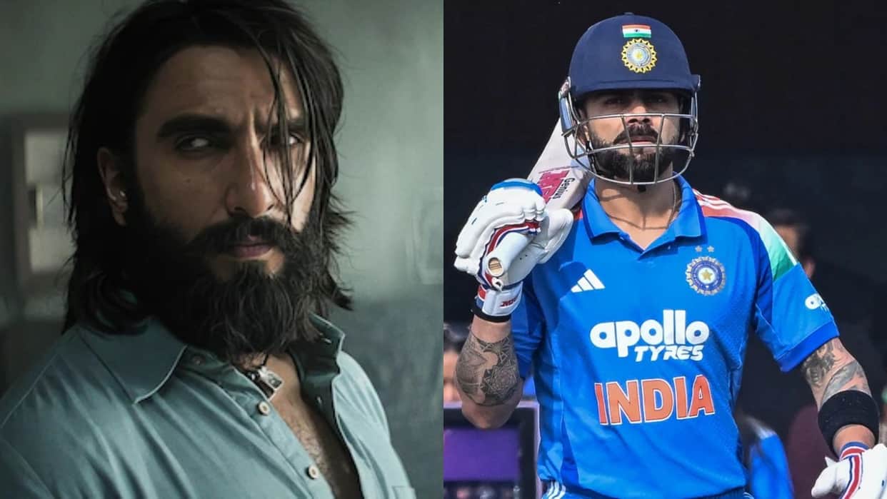virat kohli 52nd odi century ranveer singh reaction dhurandhar film ranchi match special