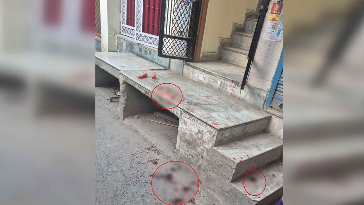 A youth was attacked in Kalkaji area