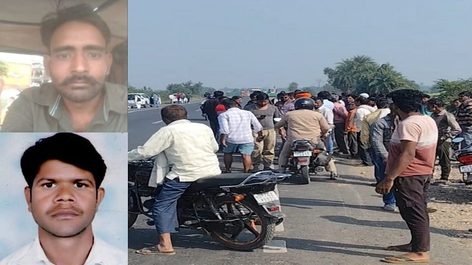 Two youths died in road accident in Mainpuri