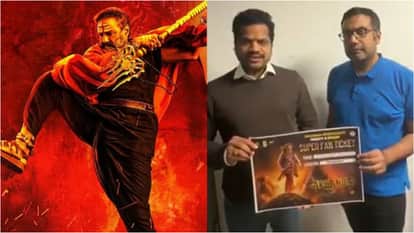 Nandamuri Balakrishna fan buys Movie Akhanda 2 first ticket for Rs 1 lakh in Germany Video Goes Viral
