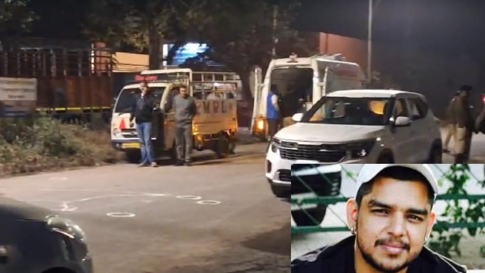 Gang war in Chandigarh Indiscriminate firing on a youth sitting in a car in Sector 26