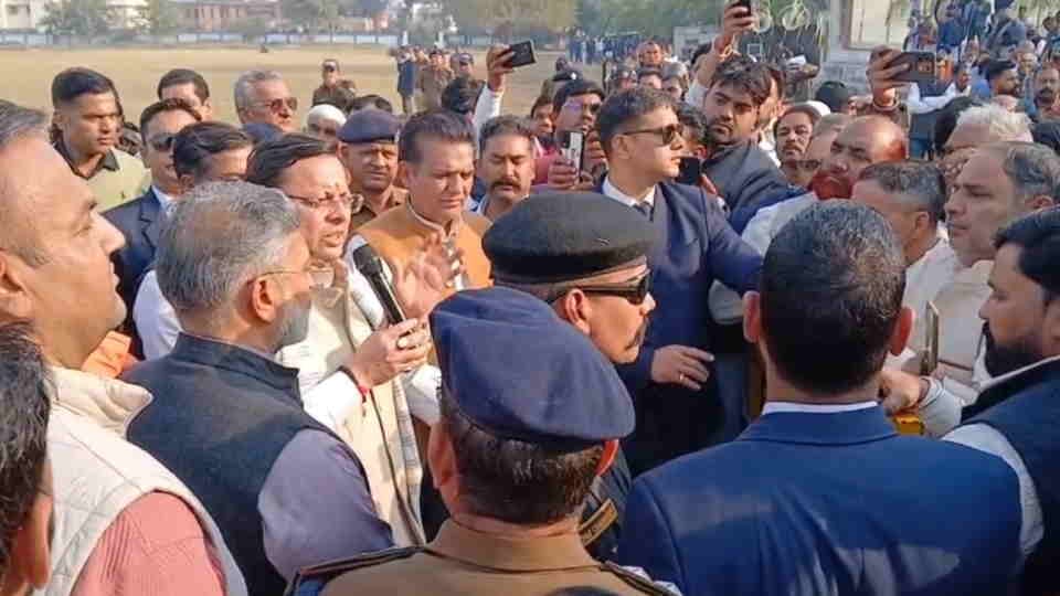 CM Dhami reached Haridwar, farmers expressed gratitude for increasing the sugarcane price