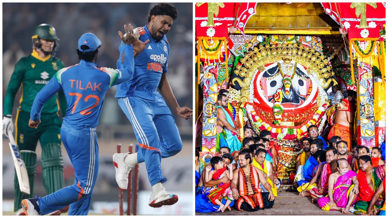 OCA Offers First IND vs SA Match Ticket to Lord Jagannath Ahead of Cuttack T20