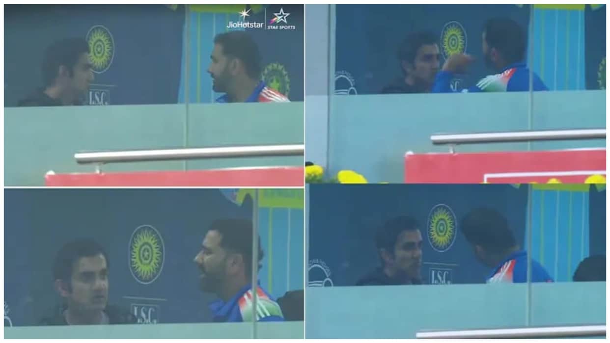 Watch: Rohit Sharma & Gautam Gambhir’s Heated Discussion After 1st ODI Win Leaves Fans Curious