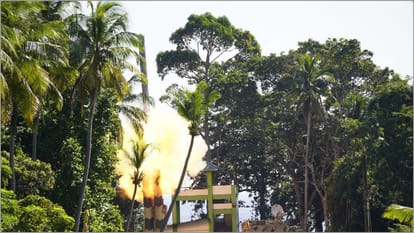 Indian Army’s BrahMos roared across the Bay of Bengal in a combat launch, showcasing unmatched precision