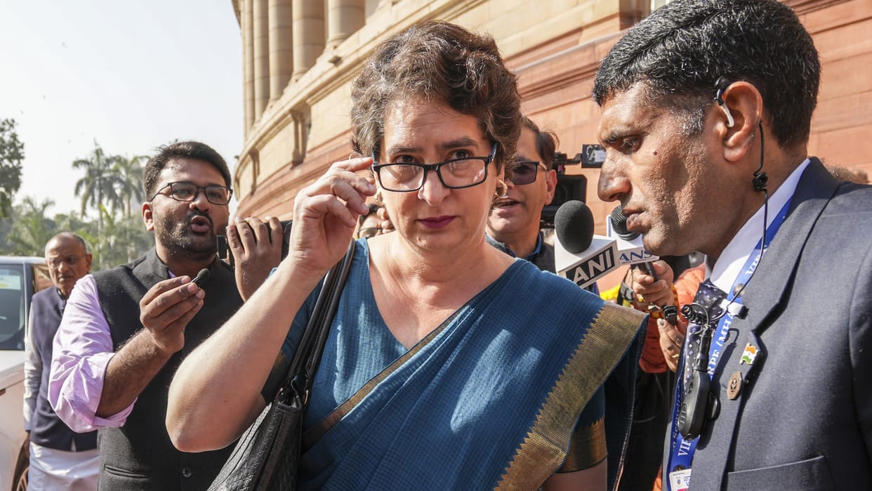 congress mp Priyanka Gandhi says Raising issues of people not drama, not allowing discussion on them is