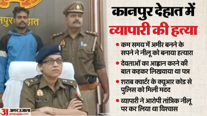 UP: 'युवती मेरी जिंदगी, मैं अपनी जान...', कागज पर व्यापारी से लिखवाई ये बातें; तांत्रिक ने राजा को इसलिए मारा Tantrik murdered a businessman over money related to tantric practices in Kanpur Dehat