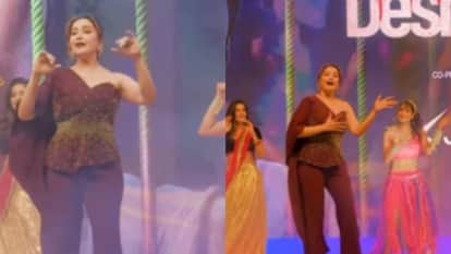 madhuri dixit dance On tejaab song ek do teen mrs deshmukh series jiohotstar