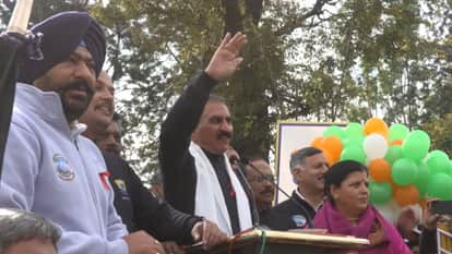 Himachal Dharamshala CM Sukhu chanted Radhe-Radhe and Ram-Ram and was trolled on social media