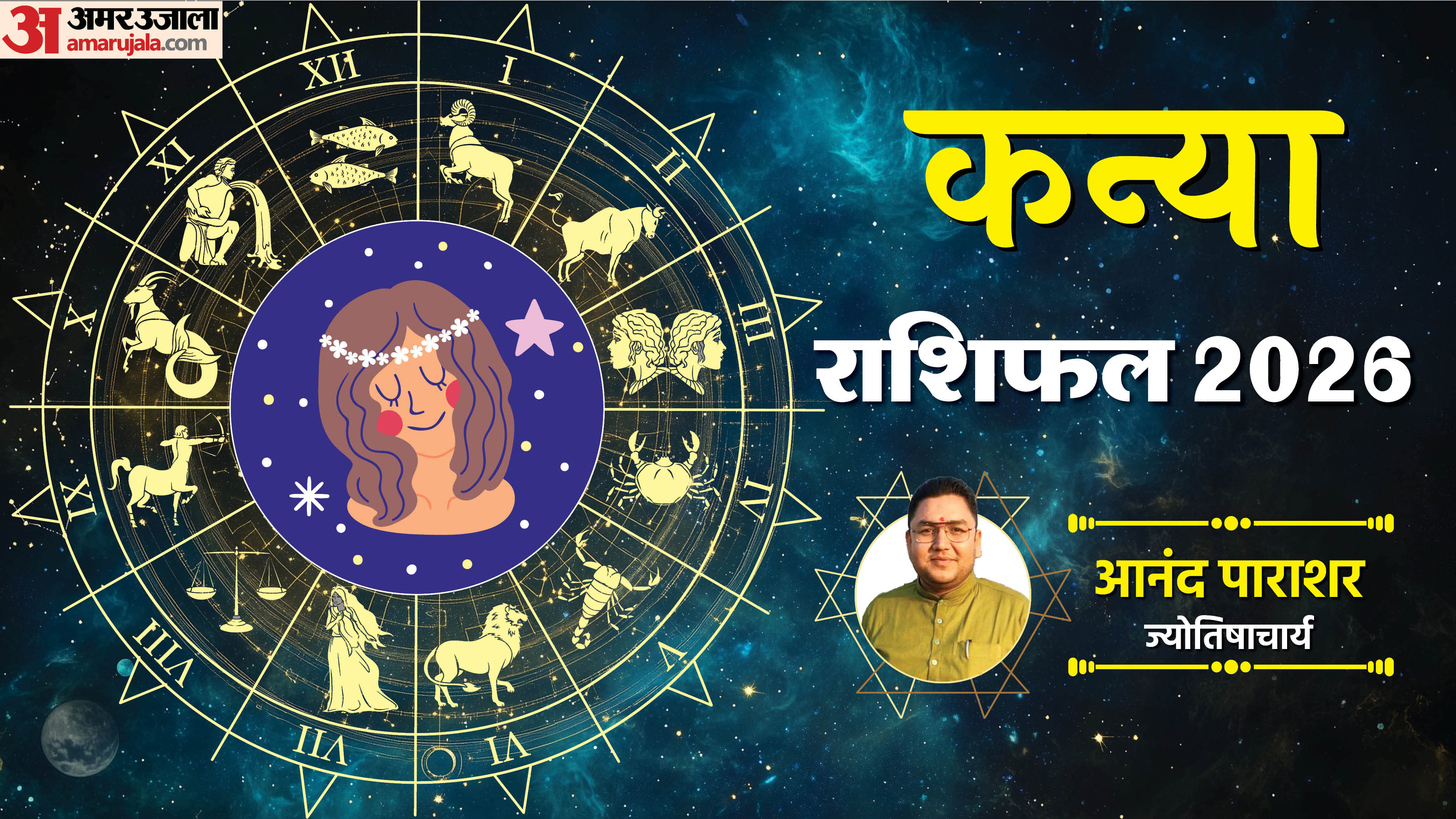 Rashifal 2026 Kanya Rashifal Yearly Horoscope Prediction for Career Money Business Health and Love in Hindi