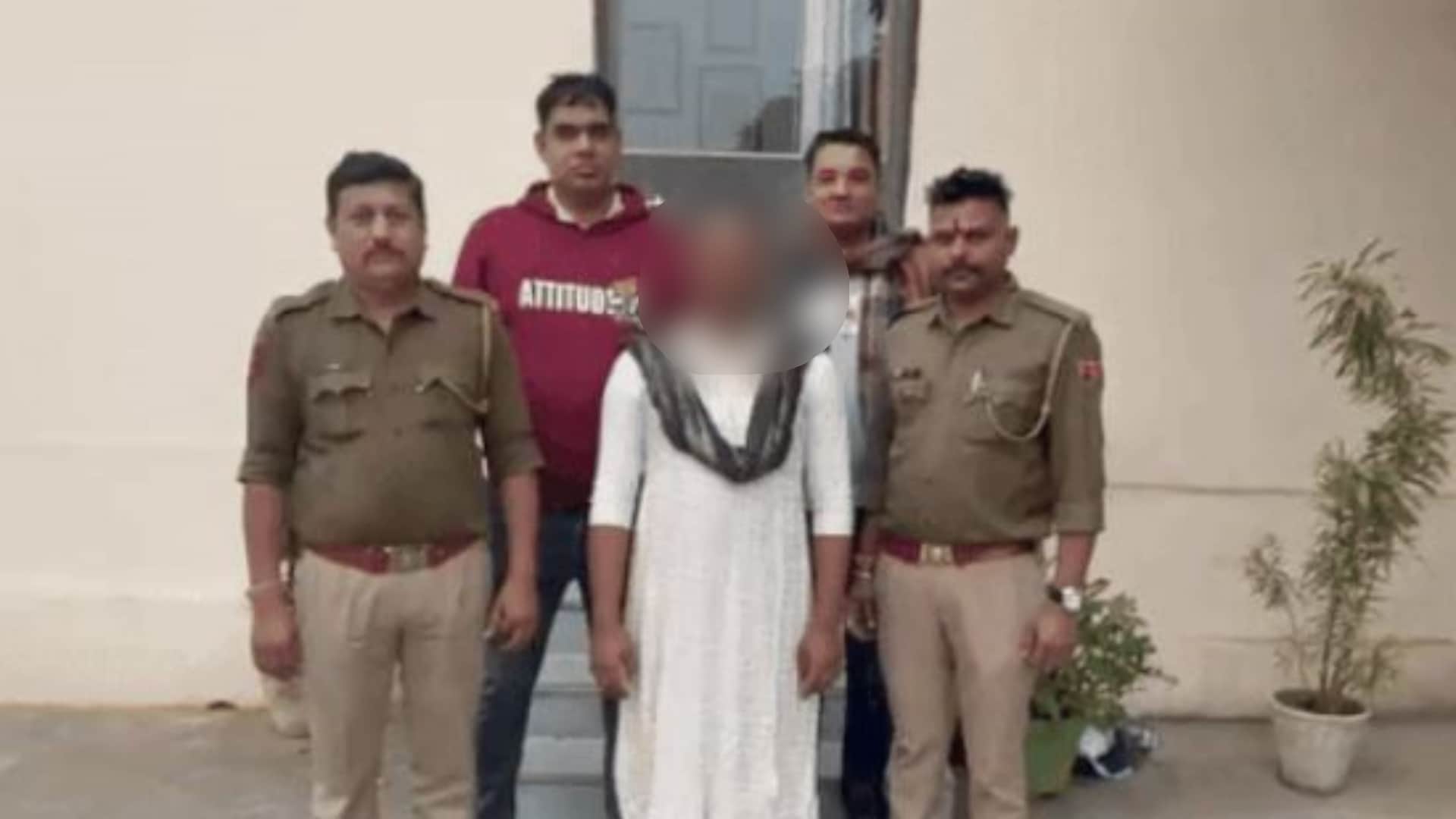 नाबालिग से दुष्कर्म का आरोपी पुलिस हिरासत में