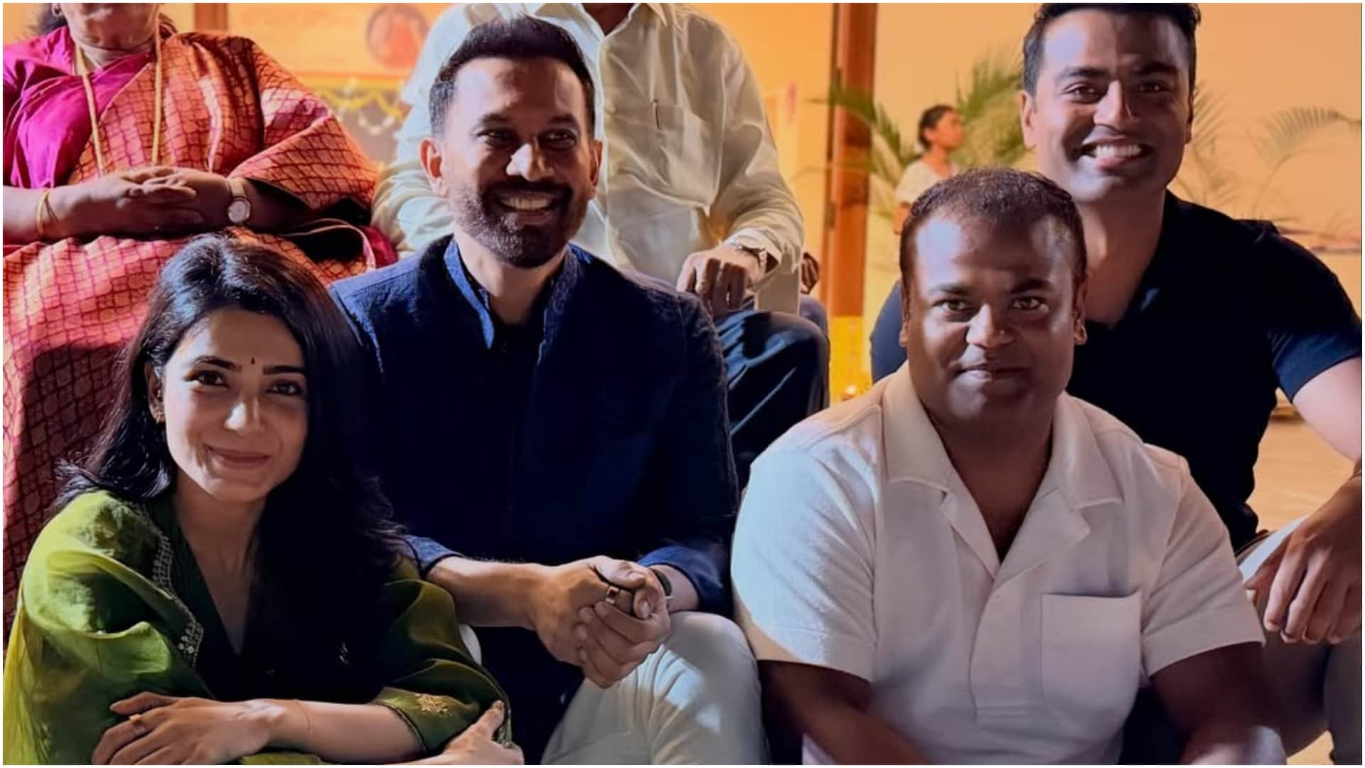 Diwali To Pickleball Match When Newly Married Couple Samantha Ruth Prabhu And Raj Nidimoru Come Together