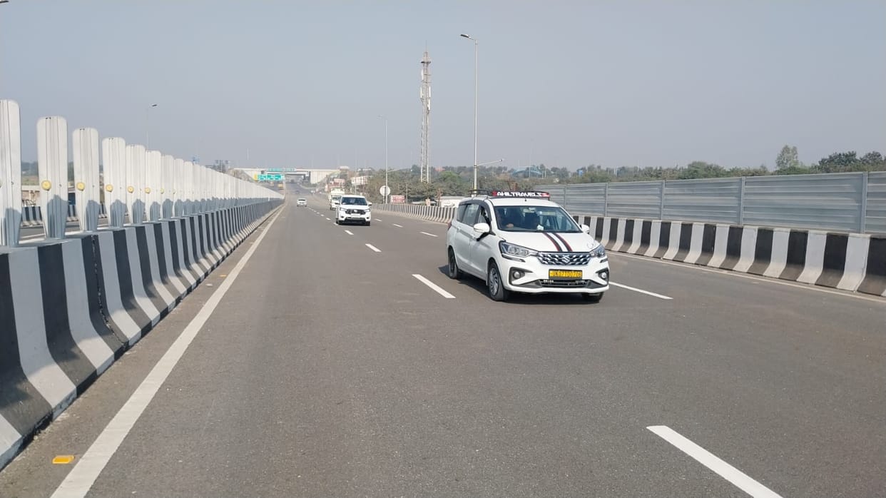 Dehradun Delhi Expressway Preparation for inauguration intensify three helipads being constructed