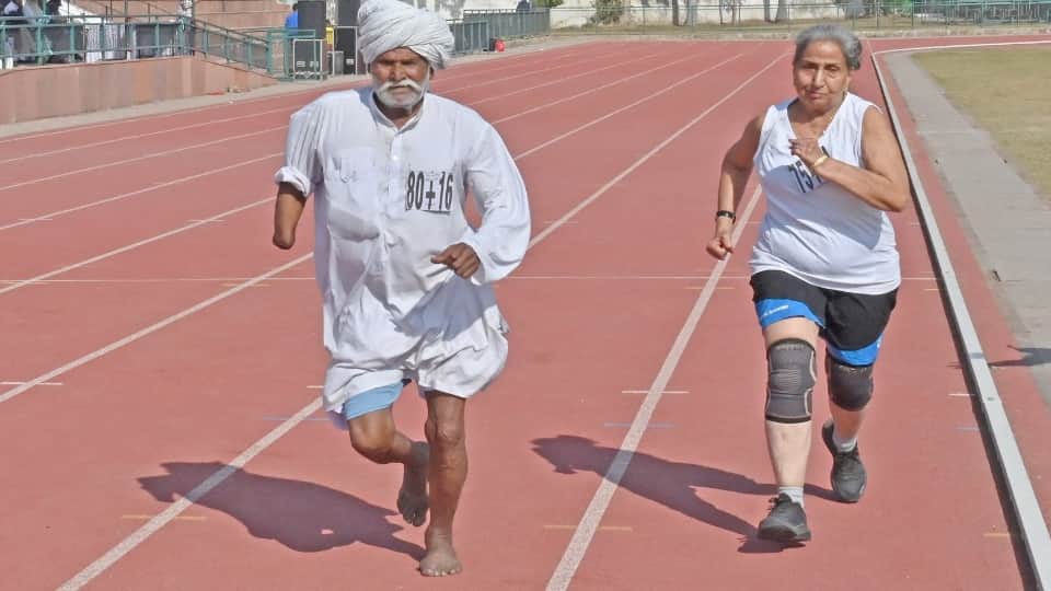 Master athletes showcase their fitness at Masters Athletics Competition in Chandigarh