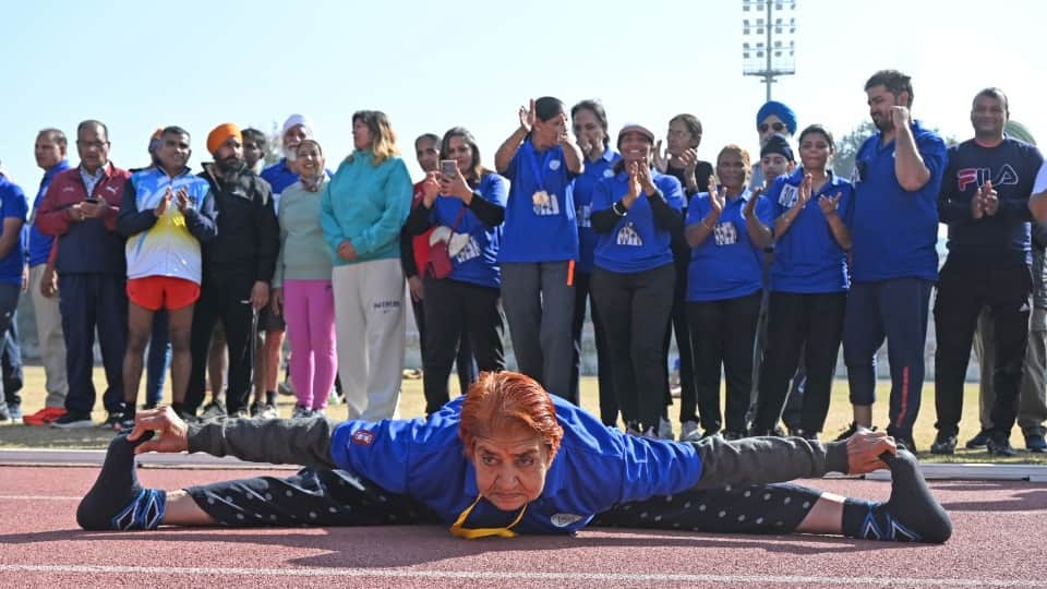 Master athletes showcase their fitness at Masters Athletics Competition in Chandigarh