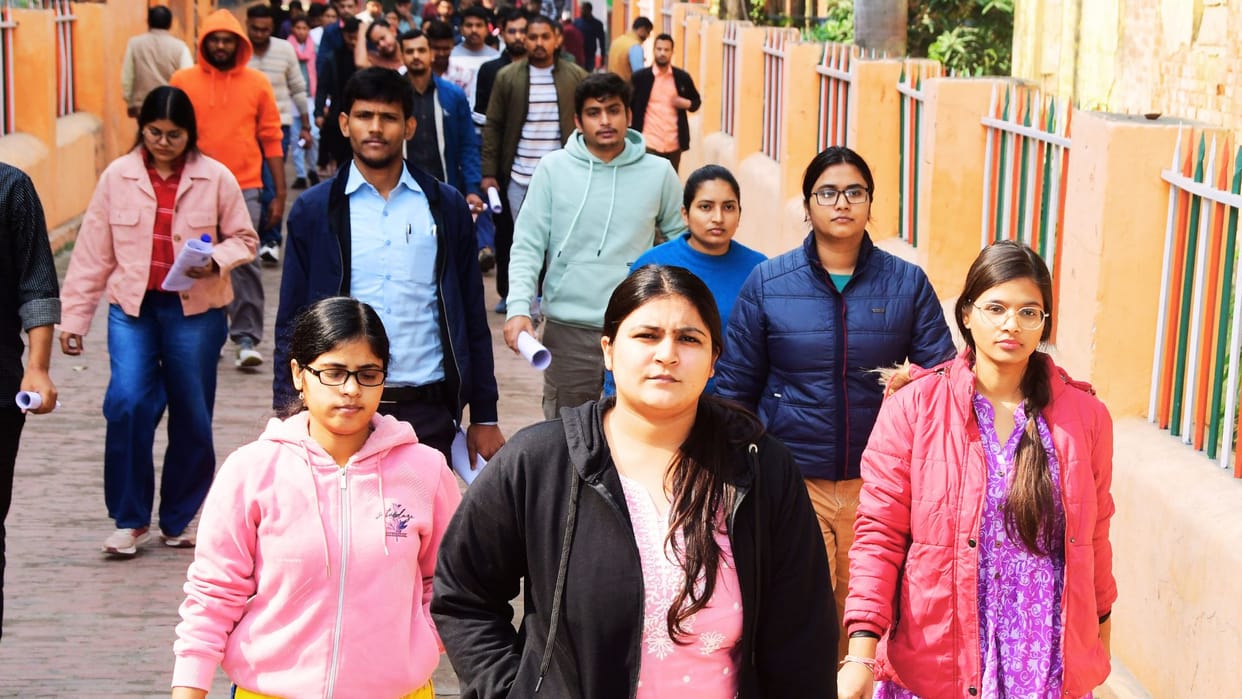 UPPSC 31,200 candidates appear for assistant teacher recruitment exam in two shifts