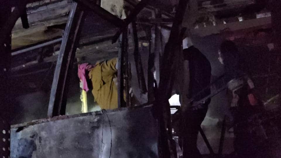 Three people died and 25 were injured when bus and truck collided in Balrampur