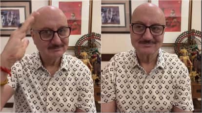 Anupam Kher recites an emotional poem for father video Goes Viral