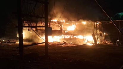 scene was chilling: flames so intense that living people were reduced to corpses within minutes; the entir