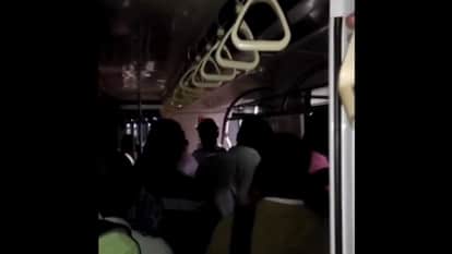 Chennai Metro Train stuck in tunnel early morning passengers forced to walk on tracks to reach station