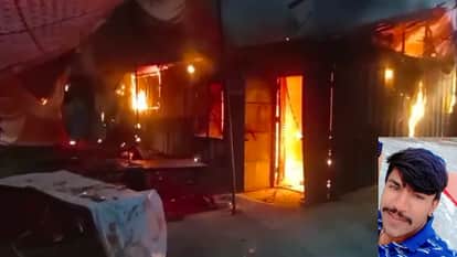 Two people were burned alive in fire at night shelter incident occurred at porter camp in Vasant Vihar Delhi
