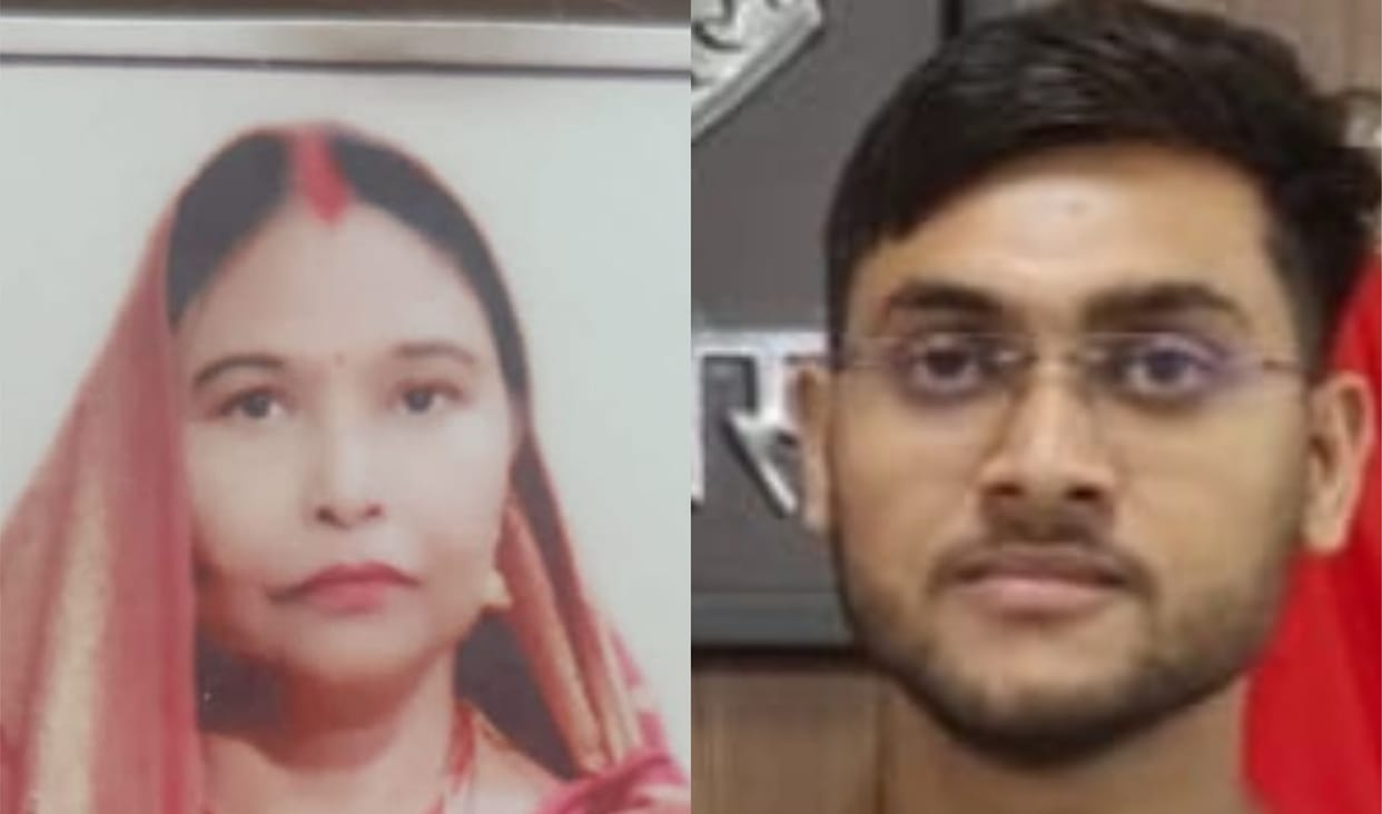 Kanpur Dehat speeding Scorpio crushed mother and son riding a scooter both died the driver absconded