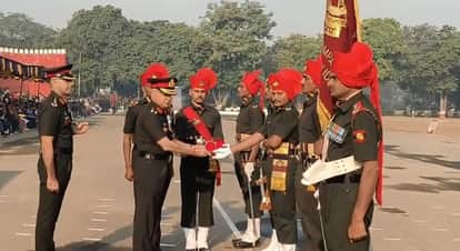 Farrukhabad 565 Agniveer joined the Rajput Regiment underwent rigorous training for 31 weeks