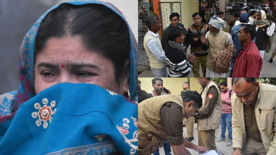 Bus hits auto on Delhi-Lucknow highway Some had broken skulls and some had their bodies shattered in moradabad