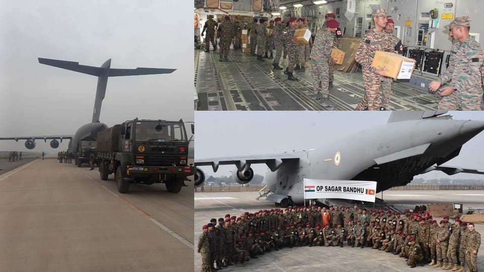 Military personnel sent from Agra to Sri Lanka for help during cyclone ditwah
