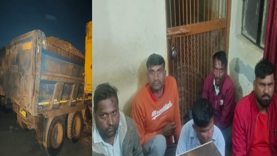 Mining mafia attack on police in Agra