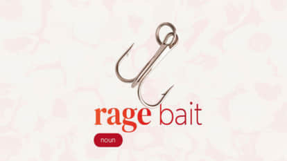Rage Bat is this year Word of the Year, chosen by Oxford University keeping in mind internet age