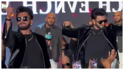 Dhurandhar music launch Ranveer Singh dances on title track video viral fans reaction