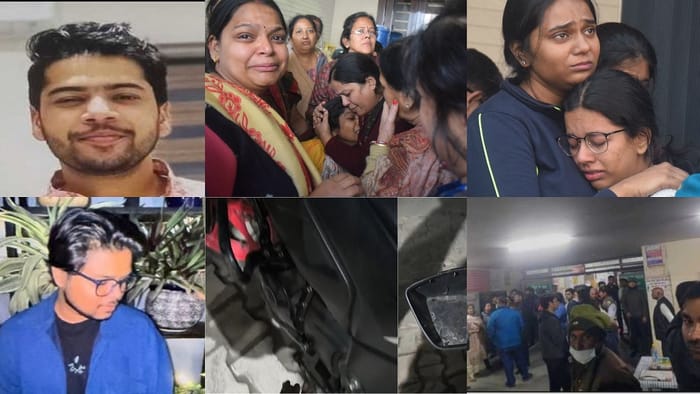 आगरा में एक हादसे में MBBS छात्रों की दर्दनाक मौत