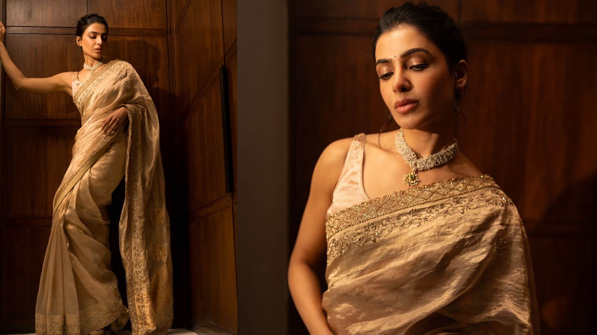 latest saree looks of samantha ruth prabhu viral on social media disprj