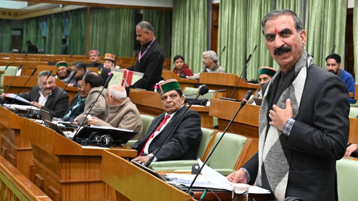 HP Assembly Winter Session CM Sukhu says Big victory for the government in the Wild Flower Hall and JSW cases