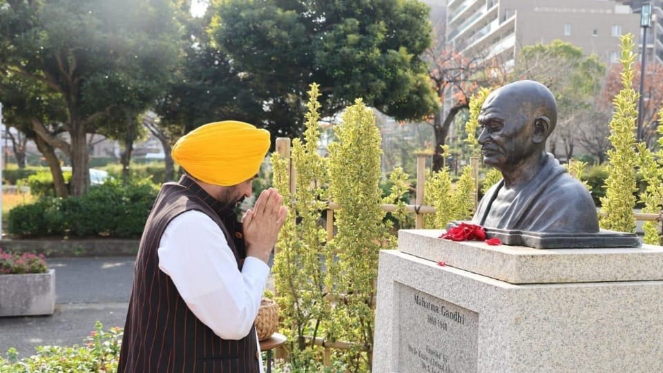 CM Bhagwant Mann in Japan meeting industrialists in Tokyo today