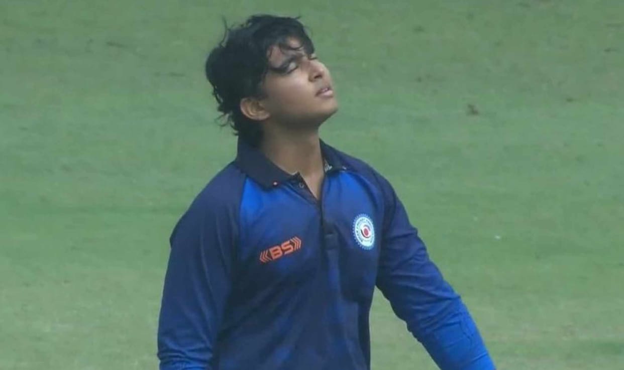 vaibhav suryavanshi 108 not out century syed mushtaq ali trophy bihar vs maharashtra eden gardens record young