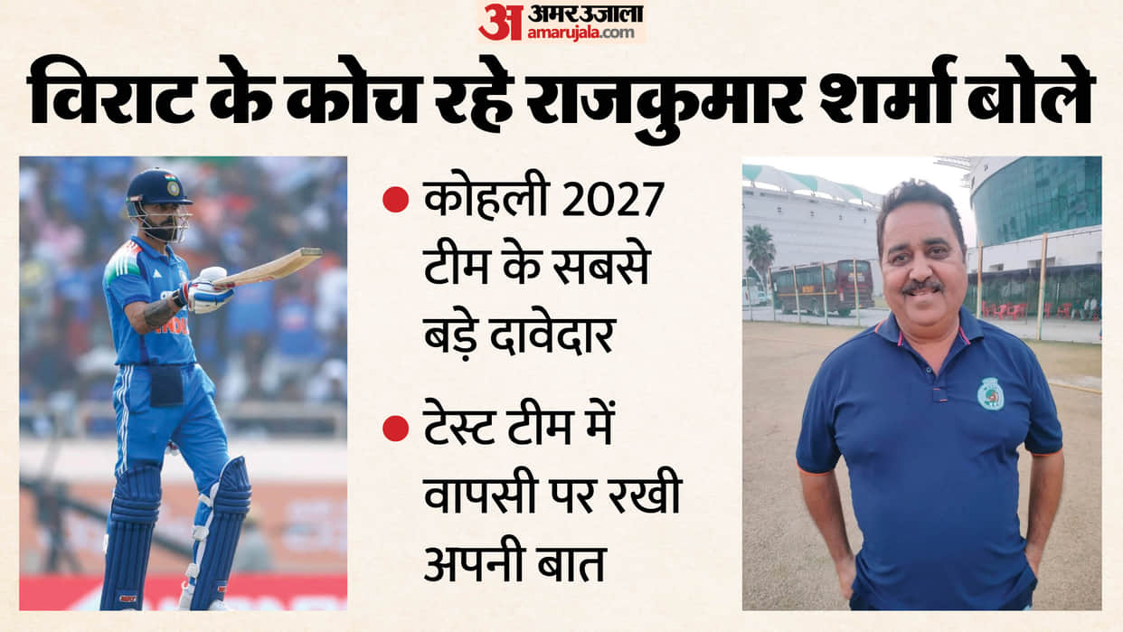 Interview: Virat Kohli's coach says he deserves to play in the ODI World Cup; at 37, he has the fitness of a y