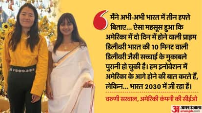 Varuni Sarwal US based CEO admire India over 10 minute delivery service 2 day prime seems ancient know details