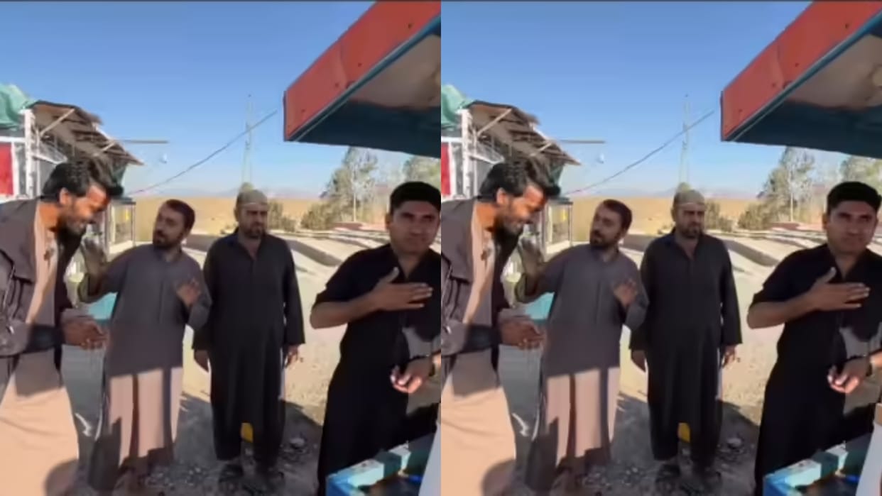Seeing an Indian guest the Afghan juice seller did something that will leave you stunned Video Viral